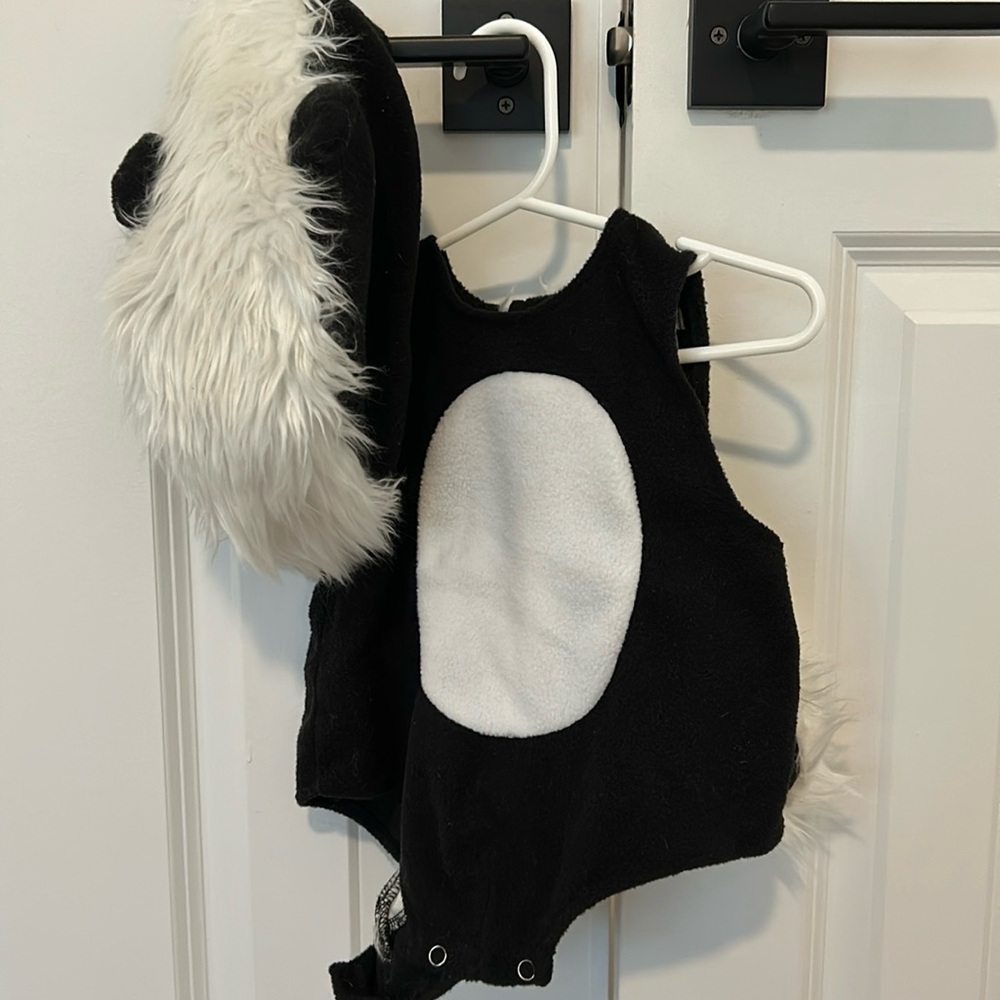 Pottery Barn Kids Baby Skunk Costume